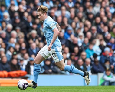 Manchester City 'den Kevin De Bruyne, 31 Mart 202' de Etihad Stadyumu 'nda oynanan Premier League maçında topla bir çıkış yaptı.
