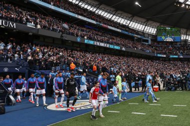 Manchester City, Etihad Stadyumu 'nda 31 Mart 202' de oynanan Premier League karşılaşmasında takımlar öne çıkıyor.