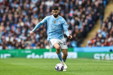 Manchester City 'den Joko Gvardiol, Premier League maçında Manchester City ile Arsenal arasında 31 Mart 2024' te Etihad Stadyumu 'nda bir ara verdi.