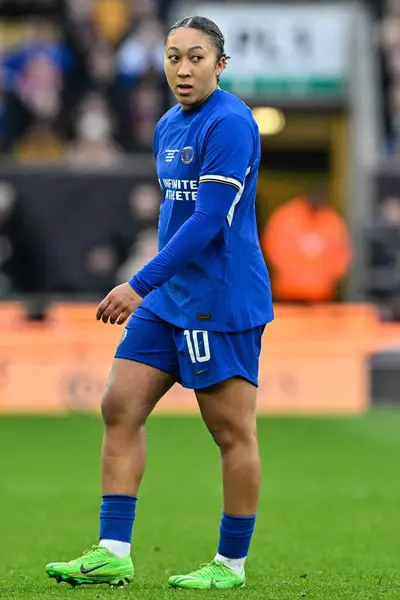 stock image Lauren James of Chelsea Women during the FA Women's League Cup Final match Arsenal Women vs Chelsea FC Women at Molineux, Wolverhampton, United Kingdom, 31st March 202