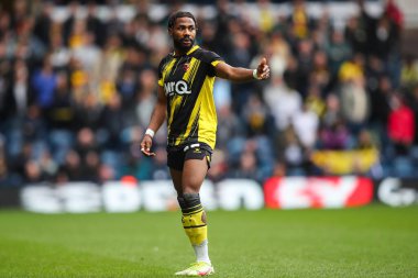 Emmanuel Dennis of Watford during the Sky Bet Championship match West Bromwich Albion vs Watford at The Hawthorns, West Bromwich, United Kingdom, 1st April 202 clipart