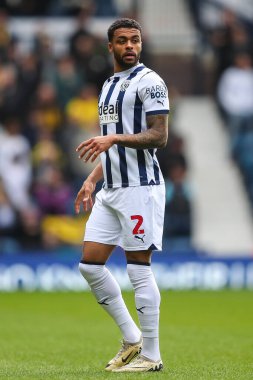 West Bromwich Albion 'dan Darnell Furlong Sky Bet Şampiyonası maçında West Bromwich Albion, Watford' a karşı The Hawthorns, West Bromwich, İngiltere, 1 Nisan 202