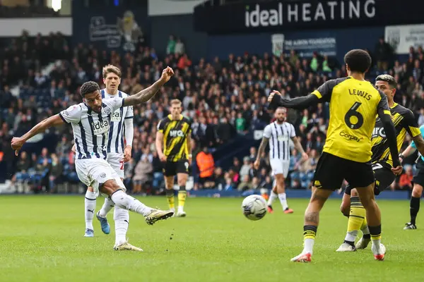 Darnell Furlong West Bromwich Albion Scores Goal Make Sky Bet — Stock Photo, Image