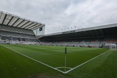 Premier Lig maçı sırasında St James Park 'ın genel görünümü Newcastle United' a karşı Everton St.James 's Park, Newcastle, 2 Nisan 2024