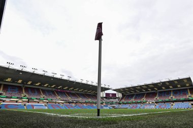 A general view of Turf Moor ahead of the Premier League match Burnley vs Wolverhampton Wanderers at Turf Moor, Burnley, United Kingdom, 2nd April 202 clipart