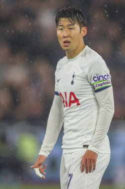 Tottenham Hotspur 'dan Son Heung-Min Premier League maçı sırasında West Ham United Tottenham Hotspur' a karşı Londra Stadyumu, Londra, 2 Nisan 202
