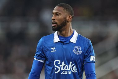 Premier Lig maçı sırasında Everton 'dan Beto St. James' s Park, Newcastle, İngiltere 'de oynanan Newcastle United - Everton maçı sırasında