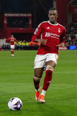 Nottingham Ormanı 'ndan Callum Hudson-Odoi Premier League maçı sırasında Nottingham Forest' a karşı Fulham City Ground, Nottingham, İngiltere, 2 Nisan 202
