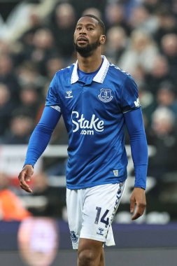 Premier Lig maçı sırasında Everton 'dan Beto St. James' s Park, Newcastle, İngiltere 'de oynanan Newcastle United - Everton maçı sırasında