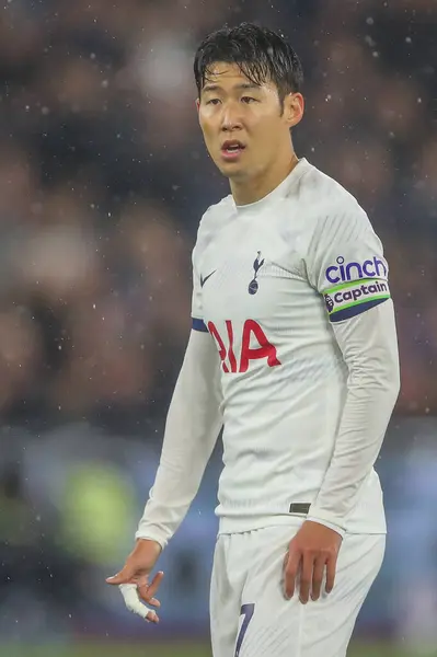 stock image Son Heung-Min of Tottenham Hotspur during the Premier League match West Ham United vs Tottenham Hotspur at London Stadium, London, United Kingdom, 2nd April 202