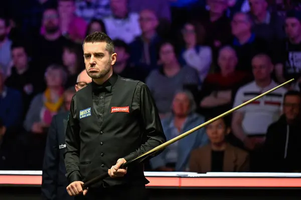 Mark Selby Johnstones Paint Tour Championship Manchester Centr4Al Manchester United — Stock Photo, Image