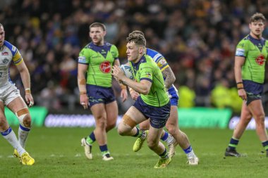 Warrington Wolves takımından Josh Thewlis, 5 Nisan 202 'de Headingley Stadyumu' nda oynanan 7. Betfred Süper Lig karşılaşmasında mola verdi.