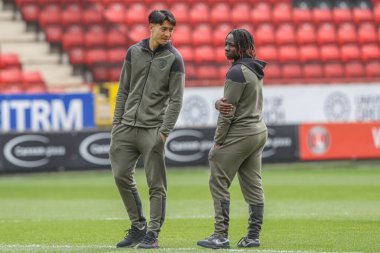 Barnsley takımından Nathan James 6 Nisan 202 'de İngiltere' de The Valley 'de Charlton Athletic' e karşı Barnsley maçında