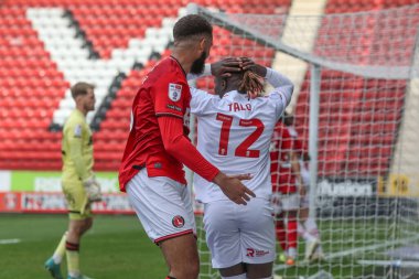 Barnsley 'li Fbio Jal, 6 Nisan 2024' te The Valley, Londra, İngiltere 'de oynanan 1.