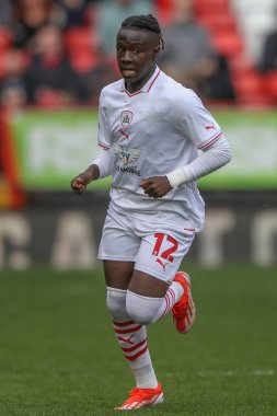 Barnsley takımından Fbio Jal 6 Nisan 2024 'te The Valley, Londra, İngiltere' de Charlton Athletic ile Barnsley maçında