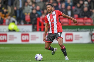 Sheffield United takımından Auston Trusty, Sheffield Lane, Sheffield, İngiltere 'de oynanan Premier League maçında Chelsea' ye karşı 7 Nisan 202 tarihinde mücadele etti.