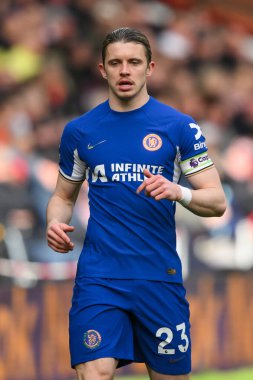 Chelsea 'den Conor Gallagher Premier Lig karşılaşmasında Sheffield United Chelsea' ye karşı Bramall Lane, Sheffield, İngiltere, 7 Nisan 202