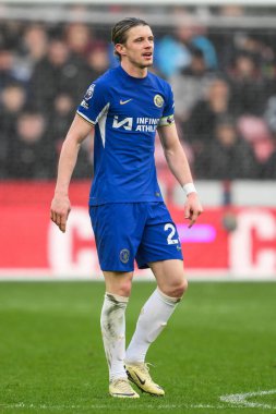 Chelsea 'den Conor Gallagher Premier Lig karşılaşmasında Sheffield United Chelsea' ye karşı Bramall Lane, Sheffield, İngiltere, 7 Nisan 202