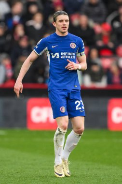 Chelsea 'den Conor Gallagher Premier Lig karşılaşmasında Sheffield United Chelsea' ye karşı Bramall Lane, Sheffield, İngiltere, 7 Nisan 202