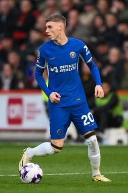 Chelsea 'den Cole Palmer Premier Lig karşılaşmasında Sheffield United Chelsea' ye karşı Bramall Lane, Sheffield, İngiltere, 7 Nisan 202