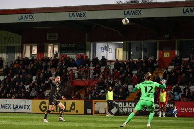 Barnsley 'den Adam Phillips Stevenage' den Craig MacGillivray 'e 9 Nisan 202' de Lamex Stadı 'nda Stevenage Barnsley' e karşı oynanan Sky Bet 1 maçında 0-1 'lik skorla gol attırdı.