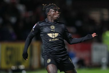Barnsley takımından Fbio Jal 9 Nisan 2024 'te Lamex Stevenage, İngiltere' de Stevenage ve Barnsley maçında