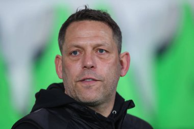 Leam Richardson Rotherham United 'ın teknik direktörü, 10 Nisan 202' de West Bromwich Albion-Rotherham United maçında The Hawthorns, West Bromwich, Birleşik Krallık 'ta oynadı.