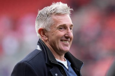 Eski Rugby Ligi Efsanesi Jonathan Davies, 14 Nisan 202 'de St Helens vs Warrington Wolves' a karşı oynanan Betfred Challenge Kupası çeyrek final maçında mülakata alındı.