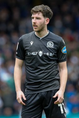 Blackburn Rovers takımından Joseph Rankin-Costello 13 Nisan 202 'de Elland Road, Leeds' de Leeds United ve Blackburn Rovers maçında