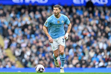 Manchester City 'den Rben Dias 13 Nisan 2024 tarihinde Etihad Stadyumu' nda oynanan Premier League maçında öne geçti.