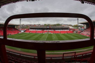 Oakwell 'in Gök Bahis Ligi 1 maçı sırasında Oakwell, Barnsley - Reading maçının genel görünümü, 13 Nisan 202
