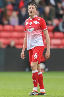 Barnsley 'li Mal de Gevigney Sky Bet 1 maçı sırasında Barnsley, Oakwell, Barnsley, İngiltere' de Reading 'e karşı, 13 Nisan 2024