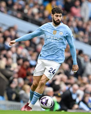 Manchester City 'den Joko Gvardiol 13 Nisan 2024 tarihinde Etihad Stadyumu' nda oynanan Premier League maçında