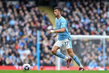Manchester City 'den Matheus Nunes 13 Nisan 202 tarihinde Etihad Stadyumu' nda oynanan Premier League maçında
