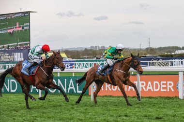 Mark Walsh 'un sürdüğü mistik güç, 12 Nisan 202' de Aintree Yarış Pisti 'nde düzenlenen Randox Grand National 2024 Bayanlar Günü' nde 2: 55 yarışını kazandı.