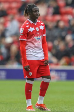 Barnsley 'li Fbio Jal, Sky Bet Ligi 1 maçında Barnsley' e karşı Okuyucu, Oakwell, Barnsley, Birleşik Krallık, 13 Nisan 2024
