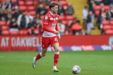 Barnsley takımından Corey O 'Keeffe, 13 Nisan 202' de Oakwell, Barnsley, Barnsley 'e karşı oynanan 1.