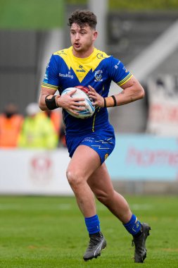 Jordy Crowther of Warrington Wolves during the Betfred Challenge Cup Quarter Final match St Helens vs Warrington Wolves at Totally Wicked Stadium, St Helens, United Kingdom, 14th April 202 clipart