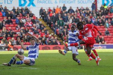 Barnsley 'li Fbio Jal, 13 Nisan 2024' te Oakwell, Barnsley 'de oynanan Sky Bet 1 maçında gol attı.
