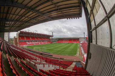 Oakwell 'in Gök Bahis Ligi 1 maçı sırasında Oakwell, Barnsley - Reading maçının genel görünümü, 13 Nisan 202