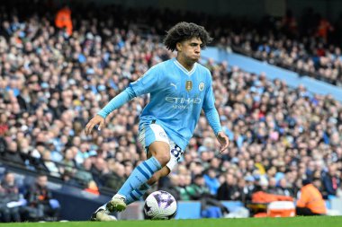 Manchester City 'den Rico Lewis 13 Nisan 202' de Etihad Stadyumu 'nda oynanan Premier League maçında öne geçti.