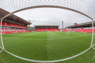 Oakwell 'in Gök Bahis Ligi 1 maçı sırasında Oakwell, Barnsley - Reading maçının genel görünümü, 13 Nisan 202