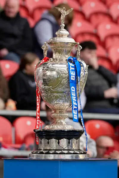 Betfred Challenge Cup Trophy Show Betfred Challenge Cup Quarter Final — Stock Photo, Image