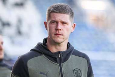 Barnsley 'den Ben Killip, 16 Nisan 202' de Birleşik Krallık 'taki Fratton Park, Portsmouth, İngiltere' de oynanan 1.