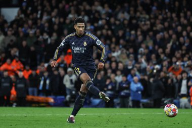 Real Madrid 'den Jude Bellingham 17 Nisan 202 tarihinde Etihad Stadyumu' nda oynanan UEFA Şampiyonlar Ligi çeyrek final maçında penaltısını kaydetti.