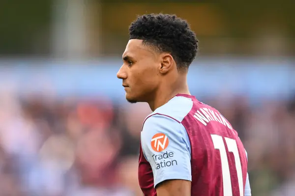 stock image Ollie Watkins of Aston Villa during the Premier League match Aston Villa vs Bournemouth at Villa Park, Birmingham, United Kingdom, 21st April 202