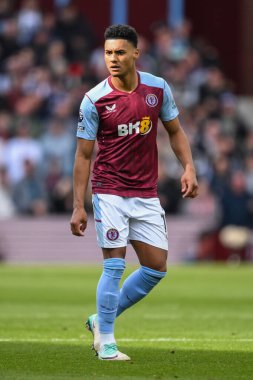 Aston Villa 'dan Ollie Watkins Premier Lig karşılaşmasında Aston Villa, Bournemouth' a karşı Villa Park, Birmingham, Birleşik Krallık, 21 Nisan 202