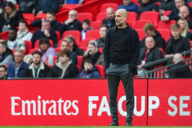 Manchester City - Chelsea maçında Manchester City - Wembley Stadyumu, Londra, 20 Nisan 202
