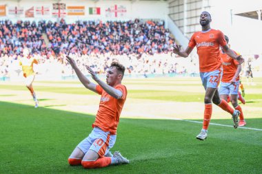 20 Nisan 202 'de Bloomfield Road, Blackpool' da oynanan Sky Bet Ligi 1 karşılaşmasında Blackpool ile Barnsley karşı karşıya geldi.