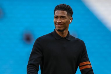 Real Madrid 'den Jude Bellingham UEFA Şampiyonlar Ligi çeyrek finalinde Manchester City, Etihad Stadyumu' nda Real Madrid 'e karşı, 17 Nisan 202